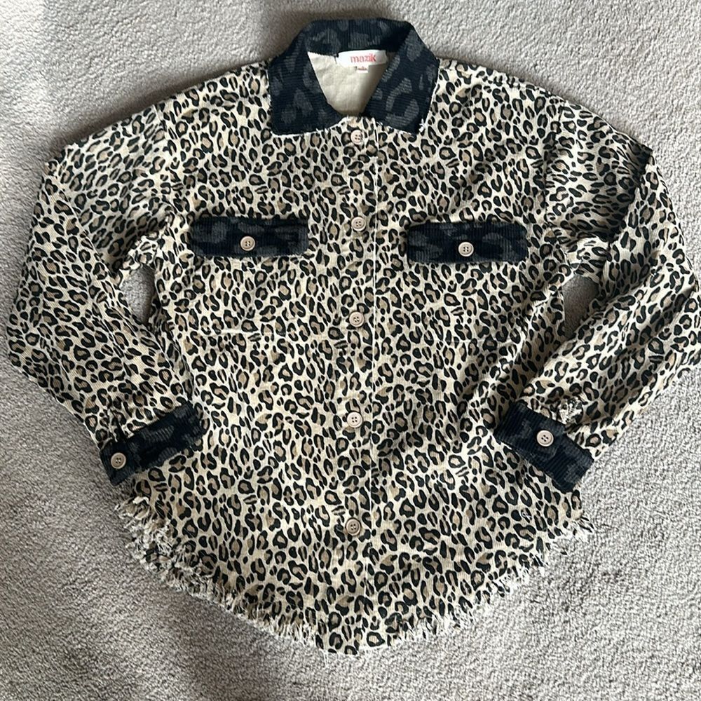 Mazik Leopard Shacket Jacket! - Picture 7 of 7